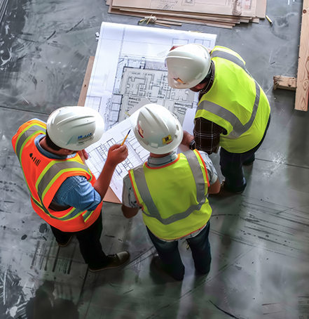 Détection des sols et des infrastructures en béton